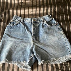Vintage High Rise Lee Shorts